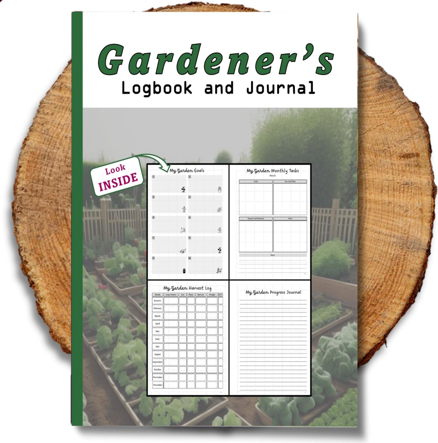 Gardener's Logbook and Journal